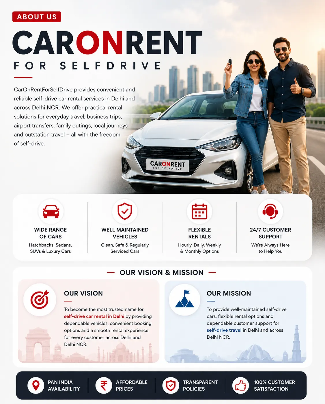 Car on Rent in Delhi