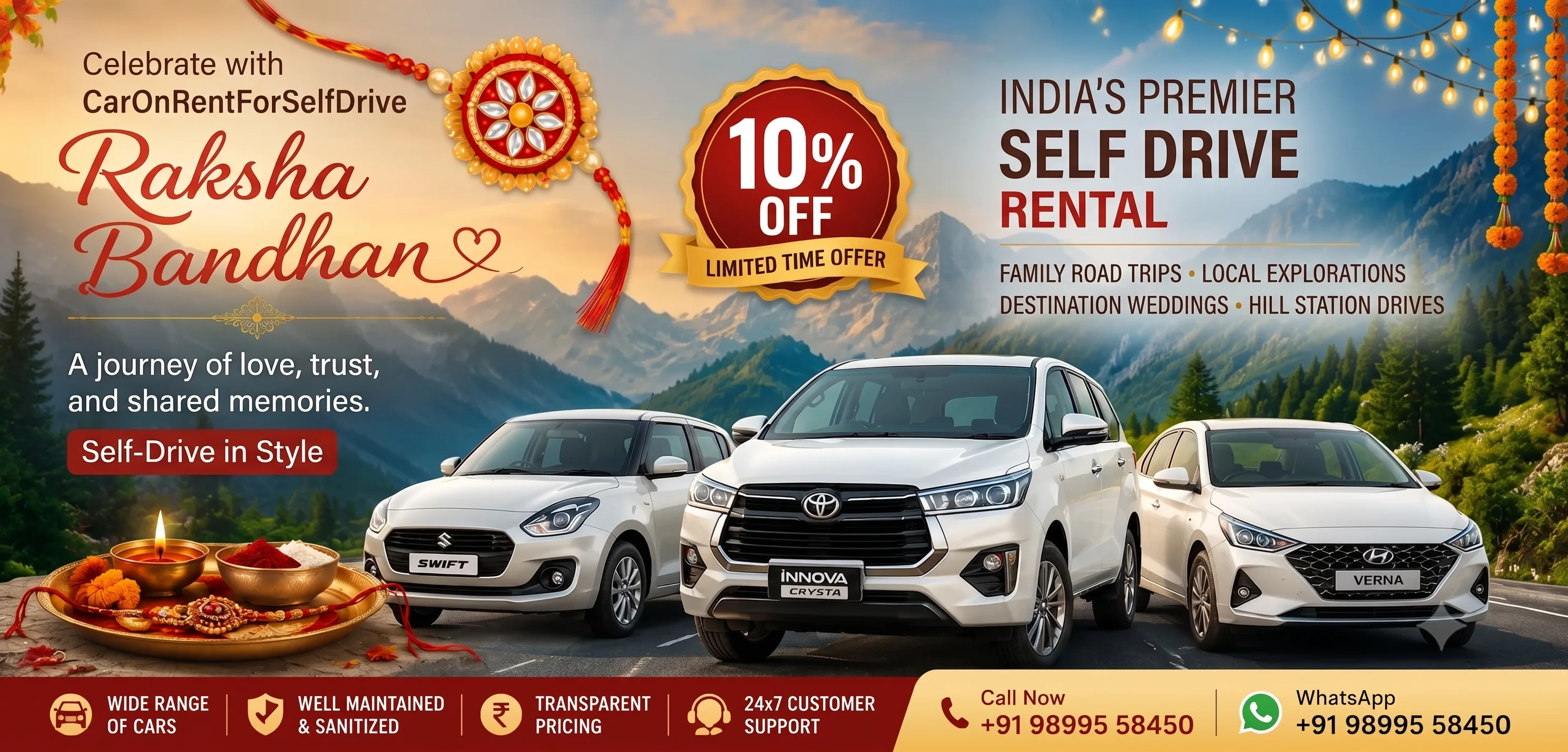 Self Drive Car Rental in Delhi